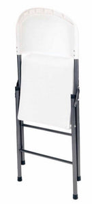 Mainstays Premium Resin Folding Chair, 4-Pack, White!! NEW IN BOX!!