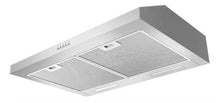 Velivi 30 in. 600 CFM Convertible Ductless Under Cabinet Range Hood With 3 Speed Exhaust Fan and 2 LED Lights, Stainless Steel! (NEW IN BOX)