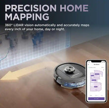 Shark PowerDetect NeverTouch 13in Robotic Vacuum and Mop with Smart Navigation Path, Bagless, HEPA, Multisurface in Gray!! NEW IN BOX!!