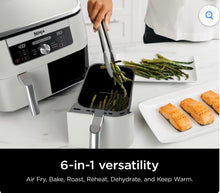 Ninja Foodi 6-in-1, 8-Quart 2 Basket Air Fryer with DualZone Technology