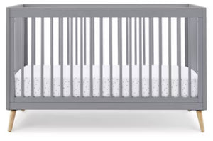 Delta Children Jordan 4-in-1 Convertible Crib, Gray! (NEW IN BOX)