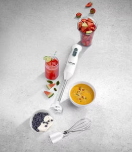 Cuisinart Quick-Prep Single-Speed Hand Blender - White - CHB-60TG: 250W Immersion Blender, Handheld Mixer, Stainless Steel! (NEW IN BIX)