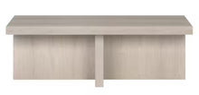 Elna 44 in. Alder White Rectangle MDF Top Coffee Table! (NEW IN BOX)