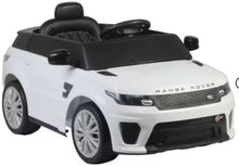 Best Ride on Cars 12V Range Rover Powered Ride-On - White: Plastic, 3+ Years, 55 lbs Capacity! (NEW IN BOX)