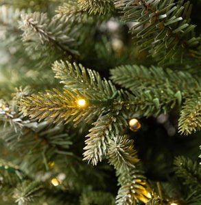 4.5' Pre-Lit Radiant Micro LED Artificial Potted Tree!