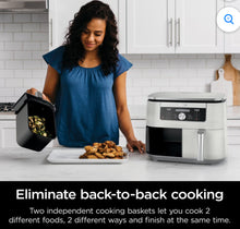 Ninja Foodi 6-in-1, 8-Quart 2 Basket Air Fryer with DualZone Technology