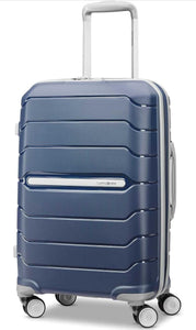 Samsonite Freeform Hardside Expandable with Double Spinner Wheels, Carry-On 21-Inch, Navy!! NEW OUT OF BOX!!