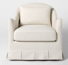 Box Pleat Upholstered Chair - Threshold! (NEW IN BOX)