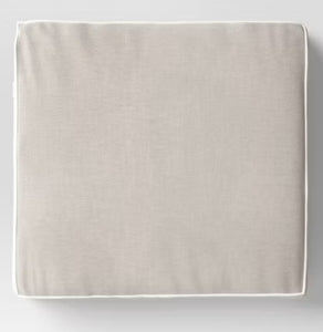 24"x22" Outdoor Deep Seat Cushion with Contrast Piping - Set of 4! (NEW)