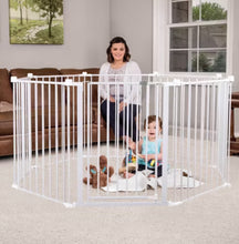 Regalo 2 in 1 Super Wide™ Safety Gate & Play Yard! (NEW IN BOX)