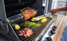 (NATURAL GAS!!) - Napoleon Prestige 500 4-Burner Natural Gas Grill in Stainless Steel with Infrared Side and Rear Burners and Rotisserie Kit! (NEW IN BOX)