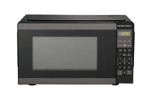 Hamilton Beach 0.9 cu. ft. Countertop Microwave Oven, 900 Watts, Black Stainless Steel, New**New,dented from shipping**