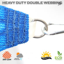 Royal Shade 17' x 20' Blue Rectangle Shade Sail - WE DO NOT SHIP!!