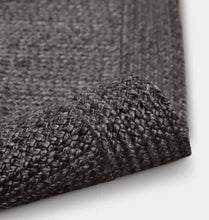 5'x7' Natural Woven Rectangular Braided Outdoor Area Rug Heathered Charcoal - Threshold! (NEW)