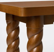 60'' Console Table with Braided Legs