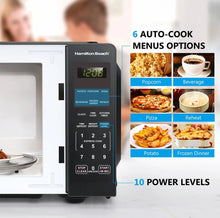 Hamilton Beach 0.9 Cu ft Countertop Microwave Oven, 900 Watts, Stainless Steel - WE DO NOT SHIP!!