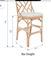 Alderson Upholstered Counter Stools - set of two-