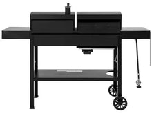 Royal Gourmet 2-Burner Propane Gas and Charcoal Combo Grill with Side Burner in Black, Dual Fuel Grill, 823 Sq. In. Cooking Area! (NEW IN BOX)
