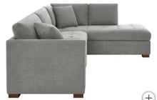 Thomasville Miles Fabric Sectional with Power Footrest! (BRAND NEW & ASSEMBLED)!!