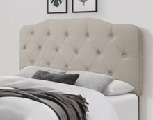 Home Design Angela Headboard, Warm Grey, Queen! (NEW IN BOX)