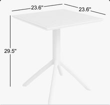 Farrah Square Folding Patio Dining Table - WE DO NOT SHIP!!