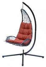 Cushioned Rattan Wicker Hammock Hanging Chair with Stand!! NEW IN BOX!!