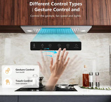 Vikio 28 in. 900CFM Convertible Ducted to Ductless Insert Range Hood in Stainless Steel with LED and Gesture Control! (NEW IN BOX)