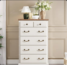 Ingberg Farmhouse 6 Chest Of Drawers For Bedroom, White - WE DO NOT SHIP!!