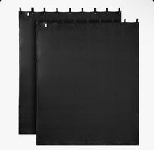 Sound Dampening Blankets, Soundproof Curtains with 96” x 80” , Soundproof Blanket with Grommets, Studio Grommeted Blanket, for Window, Door, Light Blocker, Music Recording, Black (Set of 2)- WE DO NOT SHIP!!