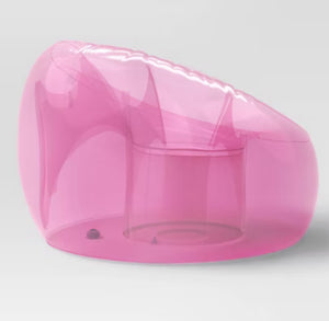 Inflatable Novelty Dorm Chair, Pink - Room Essentials! (NEW IN BOX)