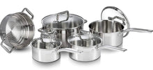 T-Fal Silver 9pc Induction Set! (USED ONCE - LIKE NEW!)