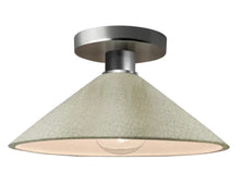 Constructed from ceramic and metal
Comes with includes a ceramic celadon green crackle shade shades based on finish- new