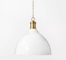 Large Metal Dome Pendant Light! (NEW OUT OF BOX)