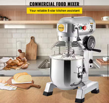 Commercial Stand Mixer 15 qt. Dough Mixer Heavy Duty Silver Electric Food Mixer with 3-Speeds Adjustable 500 W! (NEW - MINOR DAMAGE FROM SHIPPING!)