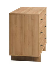Prepac Finnley Natural Oak 3-Drawer 31 in. W Nightstand, Dresser for Bedroom Nightstand Bedside Table End Table with 3-Drawers!! NEW IN BOX!!