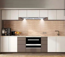 Vikio 28 in. 900CFM Convertible Ducted to Ductless Insert Range Hood in Stainless Steel with LED and Gesture Control! (NEW IN BOX)