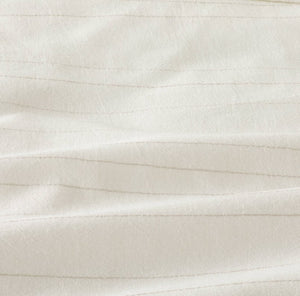 Fine Stripe Duvet & Sham Set Twilight Taupe/Sour Cream - Hearth & Hand!! NEW!!