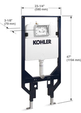 KOHLER K-18829-NA Toilet Tank, 47.00 x 23.25 x 3.19 inches, White- NEW IN BOX!!!
