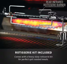 (NATURAL GAS!!) - Napoleon Prestige 500 4-Burner Natural Gas Grill in Stainless Steel with Infrared Side and Rear Burners and Rotisserie Kit! (NEW IN BOX)