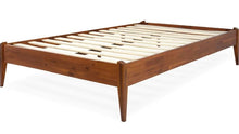 Bme Dinkee 15 Inch Signature Bed Frame Without Headboard - No Box Spring Needed - Caramel, Full- NEW IN BOX!!!