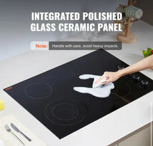 Vevor Electric Cooktop 30 in. 4 Burners Built-in Electric Stove Top 7200W Ceramic Top Radiant Cooktop with Glass Panel,Black!! NEW IN BOX!!