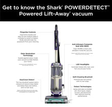 Shark POWERDETECT Bagless Corded HEPA Upright Vacuum with DuoClean Detect Technology & XL Dust Cup Multisurface in Purple!! NEW IN BOX!!