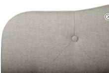 Home Design Angela Headboard, Warm Grey, Queen! (NEW IN BOX)