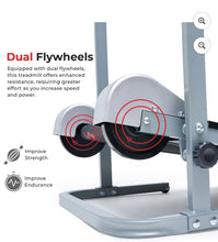 Sunny Health & Fitness Manual Treadmill - Compact Foldable Exercise Machine for Running and Cardio Training! (NEW & ASSEMBLED)