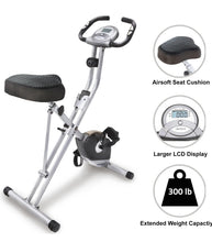 Exerpeutic Folding Exercise Bike, 8 Levels of Resistance Stationary Bike, Bluetooth tracking & Tablet Holder! (NEW)