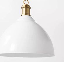 Large Metal Dome Pendant Light! (NEW OUT OF BOX)