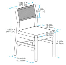 Better Homes & Gardens Lillian Fluted Dining Chairs 2 Pack, Beige Velvet, Rope Back!! NEW IN BOX!!