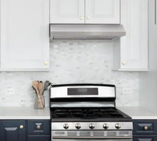 Vissani 30 in. 340 CFM Convertible Under Cabinet Range Hood in Stainless Steel with Electronic Touch Controls! (NEW IN BOX)