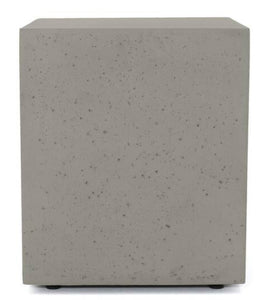 Noble House Zachary 40 in. x 12.5 in. Square MGO Propane Outdoor Patio Fire Pit in Light Grey with Tank Holder! (NEW IN BOX)
