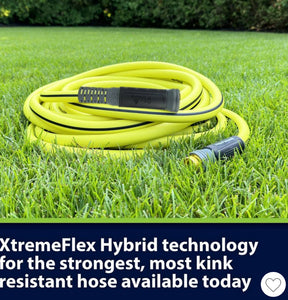 Ray Padula PRO, ultra heavy-duty Xtreme Flex hybrid polymer garden hose- 100 ft long- new- a little dirty from shipping